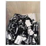 Large Collection IKEA BRATTBY Lanyard Straps - Black/Gray Bulk Pack