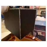 Pair of Black Box Lamps