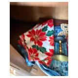 Vintage Floral Porcelain Teacups & Saucers - Large Center Vase Included