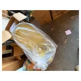 Infant Seat - Yellow Plastic Baby Chair, Colorful Inflatable Toy, Safety 1st Item