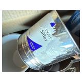 Flour Sifter & Utensil Holder - 18/8 Stainless Kitchenware