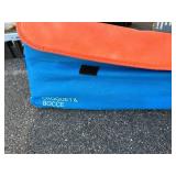 Brick Pavers & Croquet Bocce Set - Red/Gray Concrete Blocks with Mallets & Balls