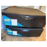 Stacking Drawers Standard Drawer Black (Lot of 2)