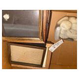 Assorted Wooden Picture Frames - Dark Brown Finish, Mixed Sizes (Includes 5x7 Diploma Frame)