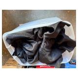 Six Large 108" Round Black Banquet Table Cloths