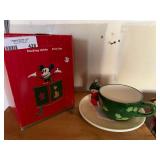 Mickey Mouse Stocking Holder - A Christmas to Remember 1999 Portamedia