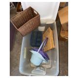 Assorted Baskets & Storage Bins (Lot of 4)
