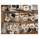 Assorted 1-Inch Cartoon Quote Tiles - White Square Tiles With Bear & Joy Quotes