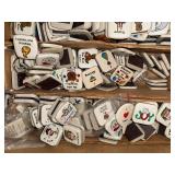 Assorted 1-Inch Cartoon Quote Tiles - White Square Tiles With Bear & Joy Quotes