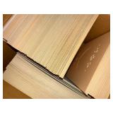 Box of Heart Shaped Cutout Mats - Assorted Pink/Blue/Beige 8x10