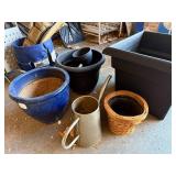 Assorted Garden Planters & Containers