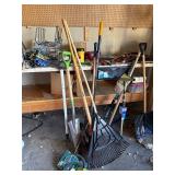 Shovels & Rakes Garden Tools - Yard Hand Tools