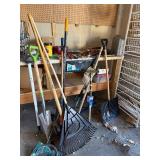 Shovels & Rakes Garden Tools - Yard Hand Tools