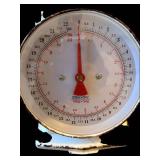 Vintage White Kitchen Scale