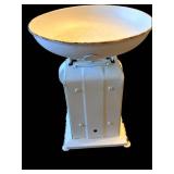 Vintage White Kitchen Scale
