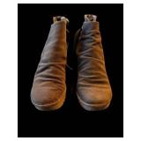 Fly London Yama Oil Suede Boots - Size 38 - Brown