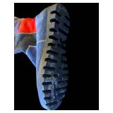 Think! Patchwork Suede Boots - Blue/Red Multi-Color, Fur-Lined, EU 37