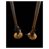 Column Lamps - Pair, 20 in Tall (Lot of 2)