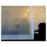 Bygone Days Calendar Print - The Yard and the Washhouse, Framed