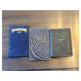 Vintage Book Lot: Rhymes of Childhood, A Diary of Private Prayer, I Mästarens Fotspår