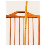 Mid-Century Modern Teak Ladder-Back Magazine Rack