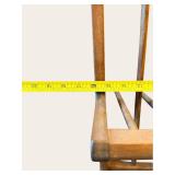 Mid-Century Modern Teak Ladder-Back Magazine Rack