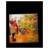 Dalahästen Ceramic Tiles (Lot of 4) - Dala Horse Swedish Folk Art Decor