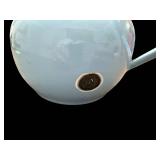 Teapot - Light Blue Enamel with Lid, Vintage Style