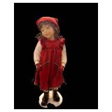 Angel Figurines & Doll Set - 3-Piece Vintage Collection