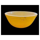 Amber Yellow Pyrex Mixing Bowls - 2-Piece Set (Large & Small) for Kitchen Prep