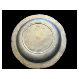 Pair of Scalloped-Edge Pewter Bowls - Silver-Tone Finish