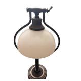Table Lamp - 18" Tall with Circular Dark Bronze Frame
