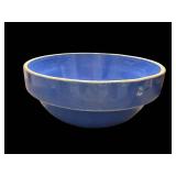 Ceramic Bowls - Tan & Blue (Lot of 2)