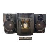 Sharp CP-BH950 3-Piece Audio System with 2 Speakers & Remote - 120W RMS