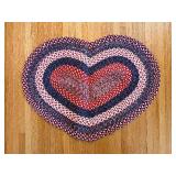 Heart-Shaped Rug 33x24