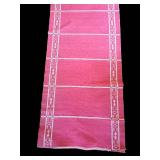 Pink Hall Runner Rug 190 x 31