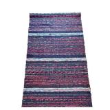 Braided Hall Runner Rug - 33 in W x 162 in L