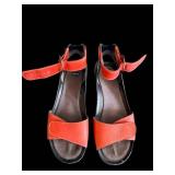 Wolky Red Sandals - Size 38 - Women