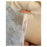 Free People Teddy Faux Fur Coat - Cream - Size Small