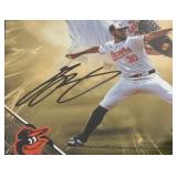 Grayson Rodriguez /50 Signed With MLB and Fanatics COAs 2025 Under Wraps Emanate MLB Collection Numbered 18/50