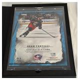 Adam Fantilli Signed With Fanatics COA 2025 Under Wraps Emanate Collection