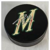 Jared Spurgeon Autographed Minnesota Wild Hockey Puck