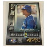 Paul Molitor Autographed 1996 Fleer Metal Universe Baseball Card