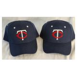 (2) New Minnesota Twins Baseball Hats