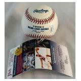 Johnny Pesky Autographed Baseball Rawlings OMLB Selig Ball With JSA COA