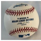Tom Kelly Autographed Baseball Rawlings OMLB Selig Ball