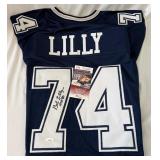 Bob Lilly Signed Jersey With JSA COA Inscribed "HOF 