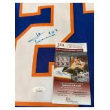 John Tonelli Signed Hockey Jersey With JSA COA