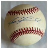 Ivan Pudge Rodriguez Signed Baseball Rawlings OALB Budig Ball