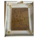 Mickey Mantle Bronze Card 1992 Pinnacle by Higland Mint Baseball Card